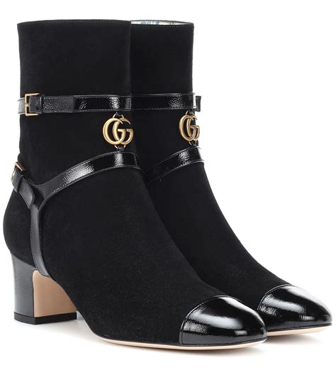 gucci snke boots|gucci ankle boots suede.